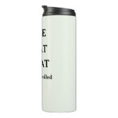 Bouteilles Isothermes Salle de sport Personalized Pulse Sweat Repeat (Tourné sur la droite)