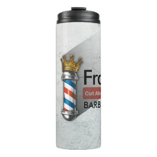 Bouteilles Isothermes Salon de coiffure Barber Hair Shop King Crown Barb
