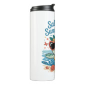 Bouteilles Isothermes Salty Soul Sunny Heart Turtle Été (Tourné sur la gauche)