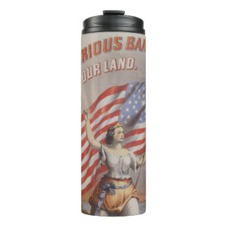 Bouteilles Isothermes Salut ! Glorieuse Bannière de notre Terre - Art Pa