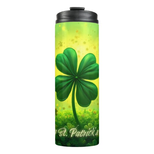 Bouteilles Isothermes Salutations pour la Saint-Patrick (Devant)