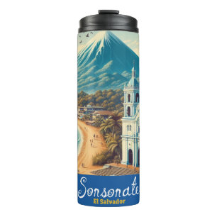 Bouteilles Isothermes Salvador Sonsonate Travel Vintage Retro