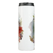 Bouteilles Isothermes Samoyed Christmas Wreath Festive Pup (Dos)