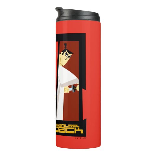 Bouteilles Isothermes Samurai Jack Caractère Tri-Panel Futuristic Frame (Tourné sur la droite)