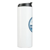 Bouteilles Isothermes Sandbridge Beach Virginia Palm Tree Birds (Tourné sur la gauche)