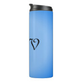 Bouteilles Isothermes Sangria Cornflower Blue (Tourné sur la droite)