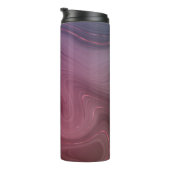 Bouteilles Isothermes Sangria Strata | Moody Pink and Purple Luxe Agate (Tourné sur la droite)