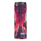 Bouteilles Isothermes Santa Above the Frozen Pines (Dos)