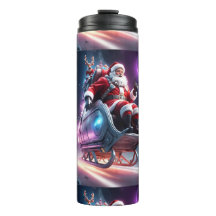Santa dans l'Espace | Une Odyssée de Noël Futurist