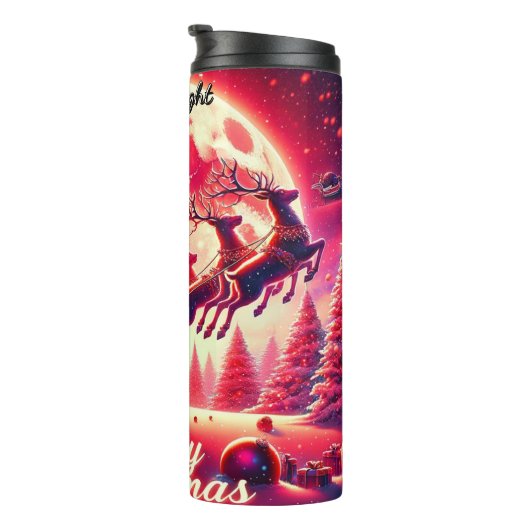Bouteilles Isothermes Santa’s Celestial Sleigh Ride (Tourné sur la droite)