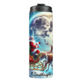 Bouteilles Isothermes Santa’s Glow Over Winter Towns (Devant)