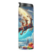 Bouteilles Isothermes Santa’s Joyful Sky Parade (Tourné sur la droite)