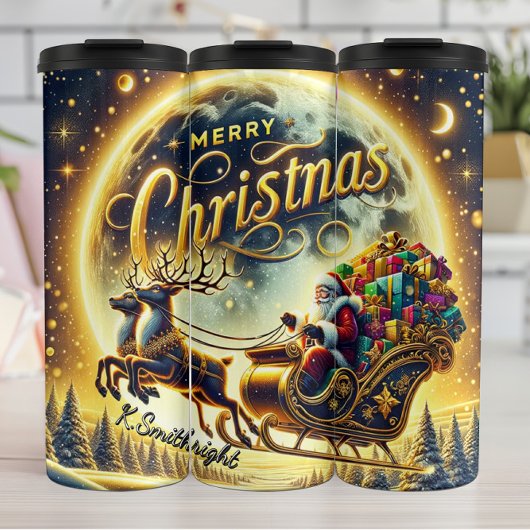 Bouteilles Isothermes Santa’s Starlit Holiday Dash