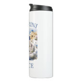 Bouteilles Isothermes Santorini Greece Beautiful Island (Tourné sur la droite)