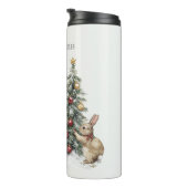 Bouteilles Isothermes Sapin de Noël des lapins (Tourné sur la droite)
