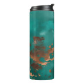 Bouteilles Isothermes Sarcelle et bronze (Tourné sur la gauche)