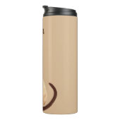 Bouteilles Isothermes Sasha Siamese Chat assis en arrière Vue Kitty Cust (Tourné sur la droite)