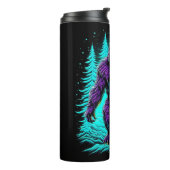 Bouteilles Isothermes Sasquatch Bigfoot en Turquoise et noir (Tourné sur la gauche)