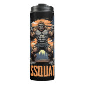 Bouteilles Isothermes Sasquatch Weightlifter Massquatch Graphique (Devant)