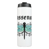Bouteilles Isothermes Sassenach Dragonfly Outlander Amber Blue Cadeau Te (Devant)