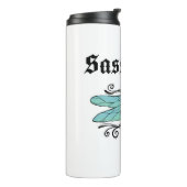 Bouteilles Isothermes Sassenach Dragonfly Outlander Amber Blue Cadeau Te (Tourné sur la gauche)