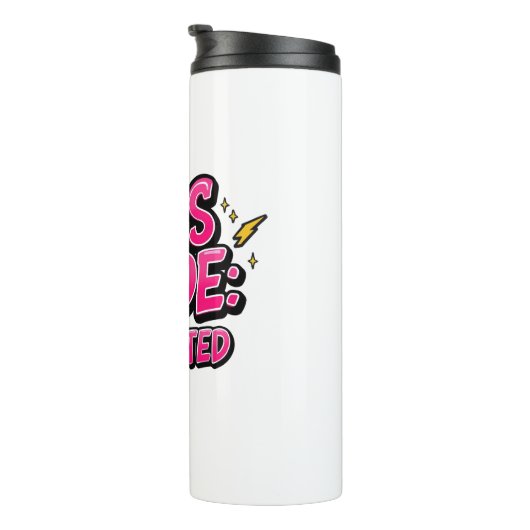 Bouteilles Isothermes Sassy Attitude and Bold Pop Art (Tourné sur la droite)