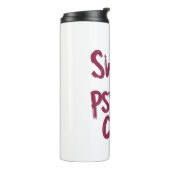 Bouteilles Isothermes Sassy Girly Humor with Pink Lips (Tourné sur la gauche)