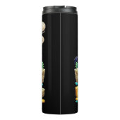 Bouteilles Isothermes Satirical MAGA Billionaire Cartoon — Retro Pop Art (Dos)