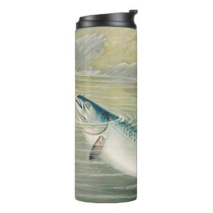 Bouteilles Isothermes Saumon de Californie par S.A. Kilbourne, Poisson V