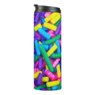 Bouteilles Isothermes Saupoudrer de bonbons multicolores