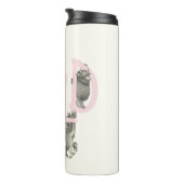 Bouteilles Isothermes SAUVAGE | Wild Things et Max - Rose (Tourné sur la droite)