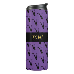 Bouteilles Isothermes Saxophone Cool Purple Music