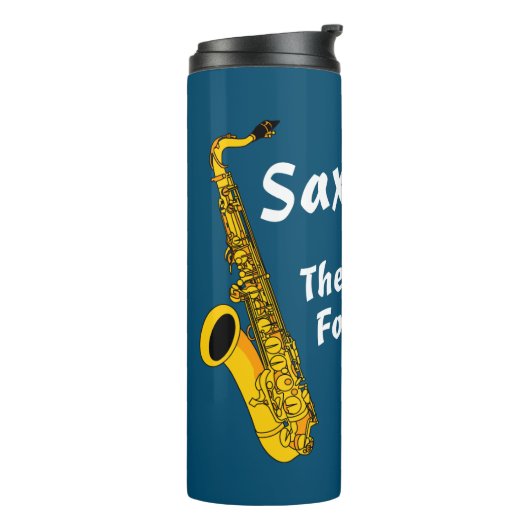 Bouteilles Isothermes Saxophone intelligent Tumbler thermique (Tourné sur la gauche)