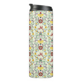 Bouteilles Isothermes Scandinavian Rosemaling Monogram Pattern Nordic (Tourné sur la droite)