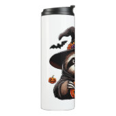 Bouteilles Isothermes Scary Halloween Sloth Witch Hat Costume Spooky Sea (Tourné sur la gauche)