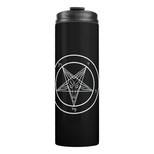 Bouteilles Isothermes Sceau de Baphomet CoS (Devant)