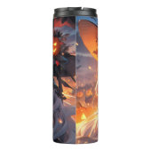 Bouteilles Isothermes Scène de sorcière d'Halloween (Dos)
