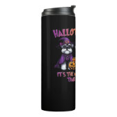 Bouteilles Isothermes Schnauzer Halloween Thanksgiving Noël Classique (Tourné sur la gauche)