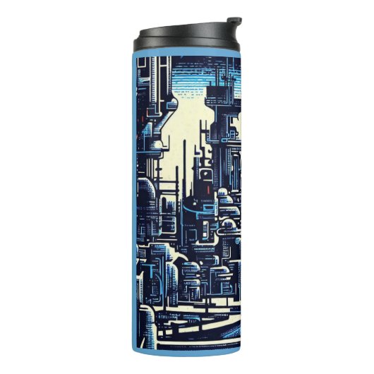 Bouteilles Isothermes Sciage urbain futuriste SF 4 (Tourné sur la gauche)