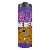 Bouteilles Isothermes Scooby-Doo effrayé (Devant)
