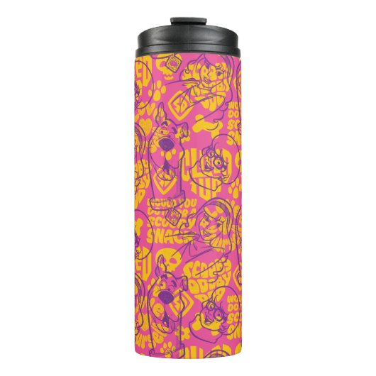 Bouteilles Isothermes Scooby-Doo | Funky Flower Motif (Devant)