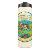Bouteilles Isothermes Scooby-Doo | Gang Traversant "Crystal Cove" (Devant)
