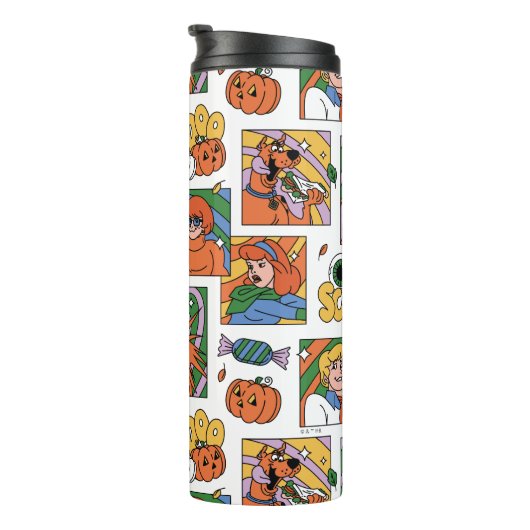 Bouteilles Isothermes Scooby-Doo Halloween Photos Pattern (Tourné sur la droite)