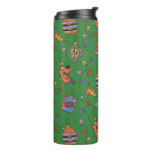 Bouteilles Isothermes Scooby-Doo Holiday Snack Lights Pattern (Tourné sur la gauche)