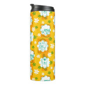 Bouteilles Isothermes Scooby-Doo | Modèle floral de caractère (Tourné sur la droite)