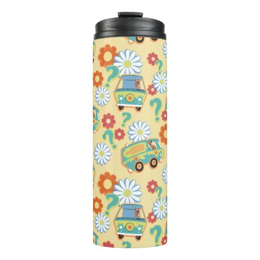 Bouteilles Isothermes Scooby-Doo Mystery Motif de fleurs (Devant)