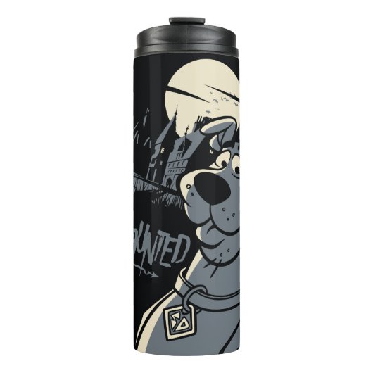 Bouteilles Isothermes Scooby-Doo Noir Haunted Mansion Graphisme (Devant)