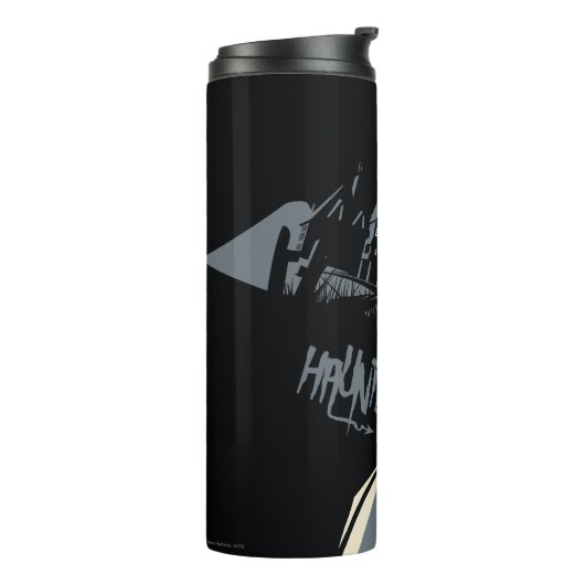 Bouteilles Isothermes Scooby-Doo Noir Haunted Mansion Graphisme (Tourné sur la gauche)