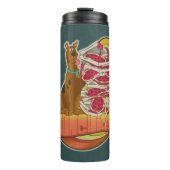 Bouteilles Isothermes Scooby-Doo | Pile de Pizza "Munchies" Graphique (Devant)