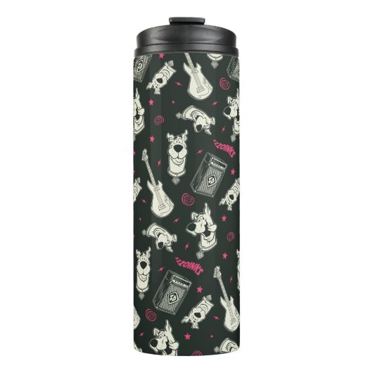 Bouteilles Isothermes Scooby Doo Punk Guitare et Motif Amp (Devant)